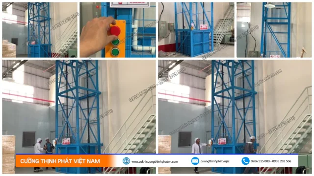 Thang máy tải hàng, thang thực phẩm Phường Thủ Đức TP.HCM