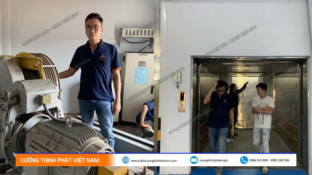 Tổng Hợp Sự Cố Thang Máy Tải Hàng & Cách Xử Lý An Toàn (Chi Tiết A–Z)