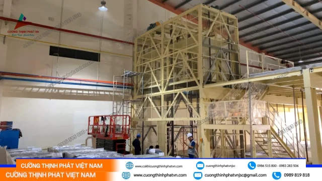 Thi Công Thang máy tải hàng, thang thực phẩm Phường Phú Lợi TP.HCM