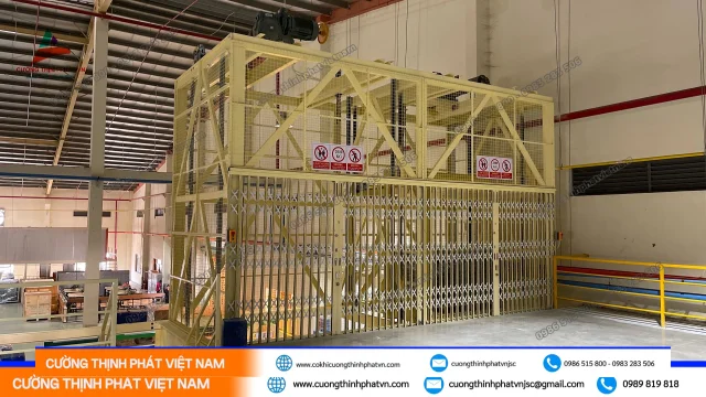 Thi Công Thang máy tải hàng, thang thực phẩm Phường Hiệp Bình TP.HCM