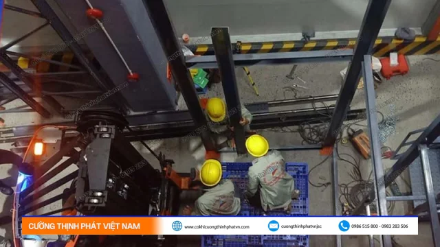 Thi Công Thang máy tải hàng, thang thực phẩm Phường Long Nguyên TP.HCM