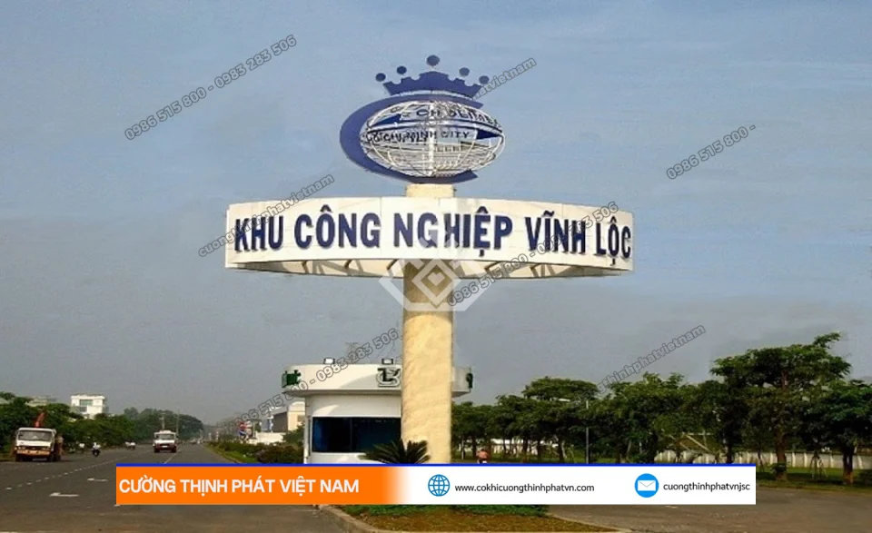 Dịch vụ thang máy chuyên nghiệp tại KCN Vĩnh Lộc