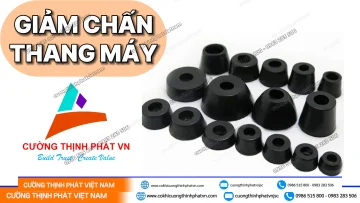 Cao su giảm chấn thang máy