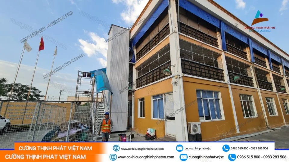 Dịch vụ thang máy chuyên nghiệp tại KCN Amata Đồng Nai