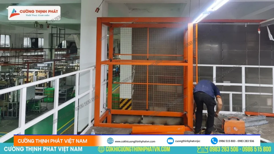 Dịch vụ thang máy chuyên nghiệp tại KCN Amata Đồng Nai