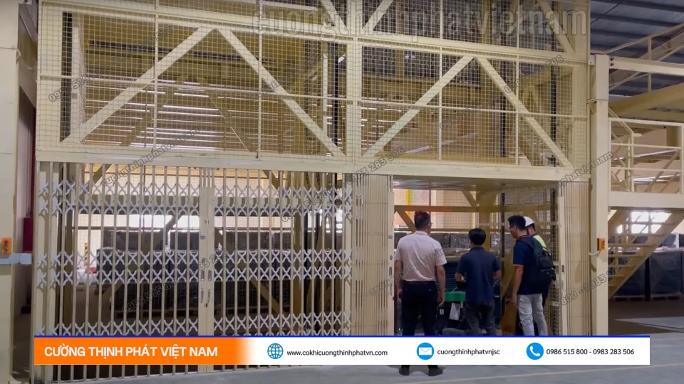 Dịch vụ thang máy chuyên nghiệp tại KCN Hiệp Phước