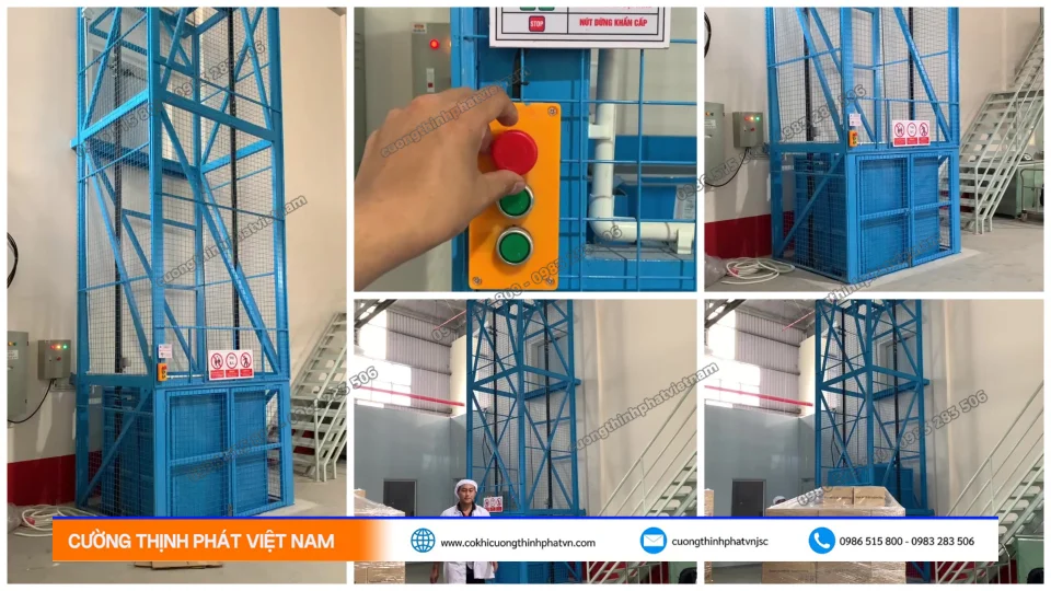 Dịch vụ thang máy chuyên nghiệp tại KCN Vĩnh Lộc