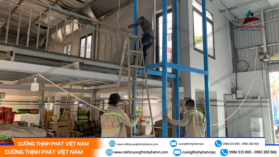 Dịch vụ thang máy chuyên nghiệp tại khu công nghiệp Việt Hương Bình Dương