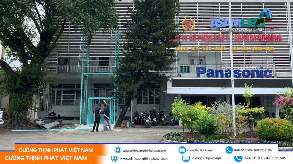 Dịch vụ thang máy chuyên nghiệp tại khu công nghiệp Việt Hương Bình Dương