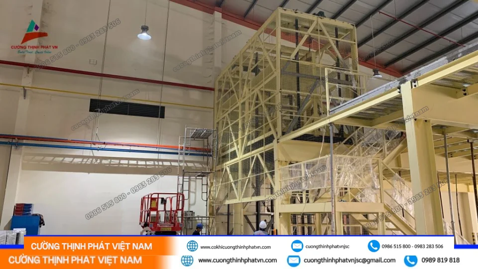 Dịch vụ thang máy công nghiệp