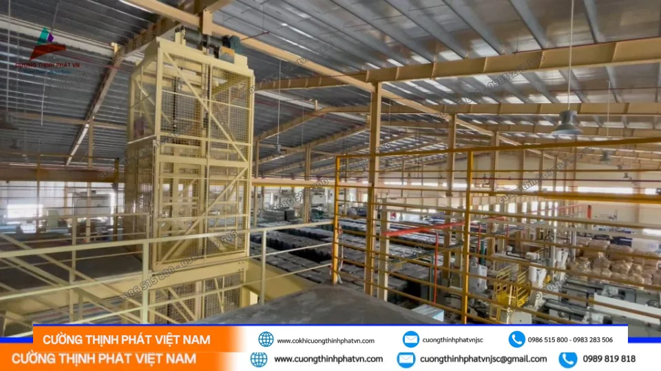 Dịch vụ thang máy công nghiệp