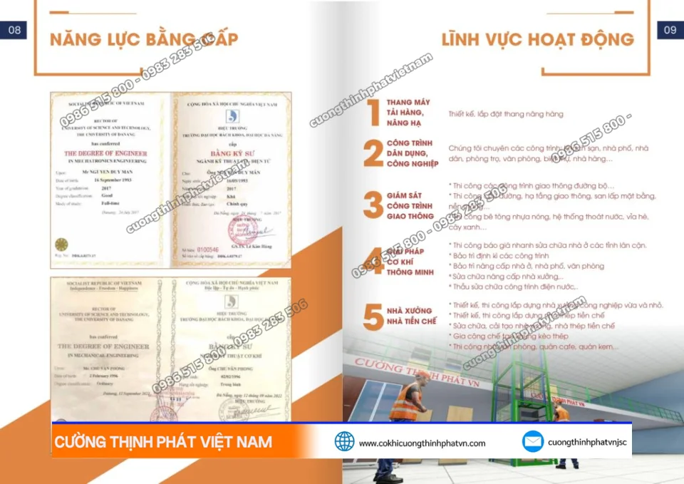 Hồ Sơ Năng Lực - Cường Thịnh Phát Việt Nam