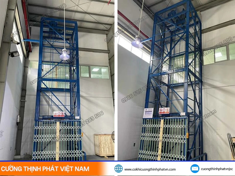 Sửa Chữa Thang Máy Tải Hàng