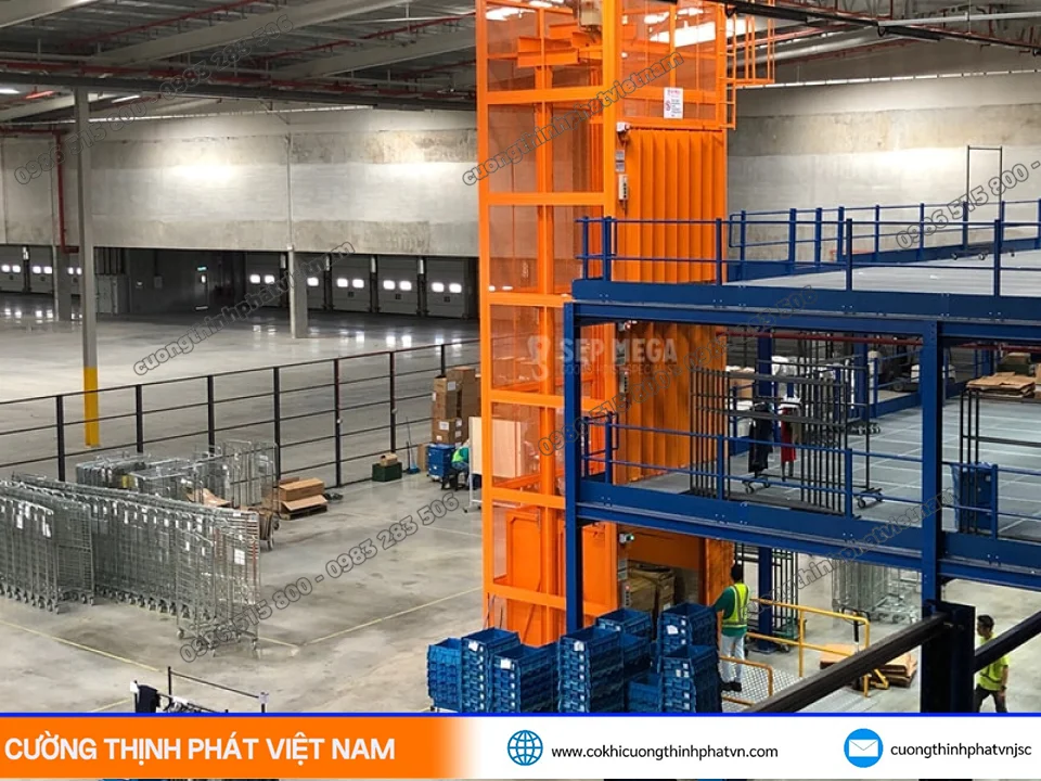 Thi Công Lắp Đặt Thang Máy Tải Hàng