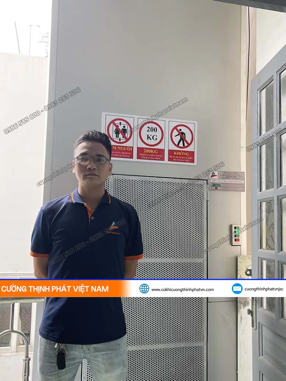 Thi Công Thang máy tải hàng, thang thực phẩm Phường Bình Tây TP.HCM