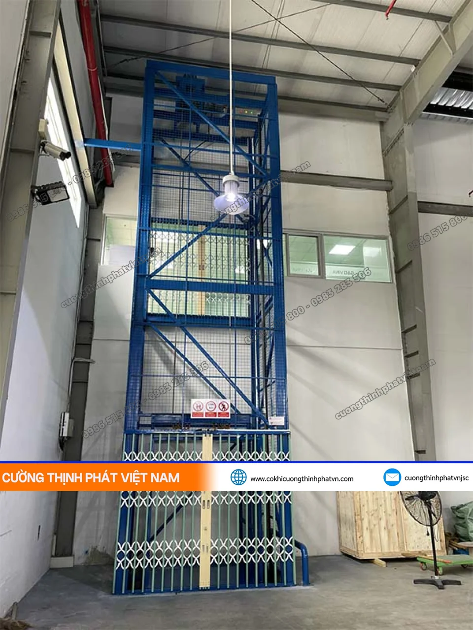 Thi công thang máy tải hàng, thang thực phẩm Phường Tây Thạnh TP.HCM