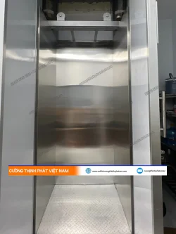 Dự án thang tải hàng 200kg tại Quận 10 chất lượng cao