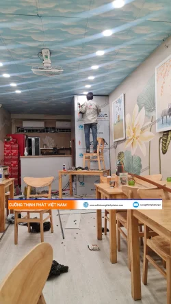 Dự án thang máy thực phẩm nhà hàng Ẩm thực Chay Nhân Duyên, quận Tân Bình