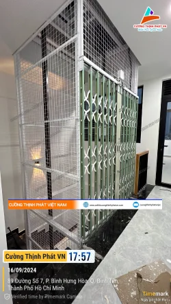 Dự án lắp đặt thang máy tải hàng 500kg tại Bình Tân, TP Hồ Chí Minh