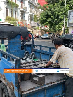 Dự án thang máy thực phẩm có đối trọng 4 điểm dừng tại Phú Nhuận