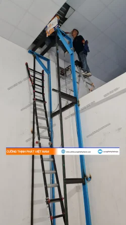 Dự án thang máy tải hàng 200 kg điều khiển từ xa tại Dĩ An, Bình Dương