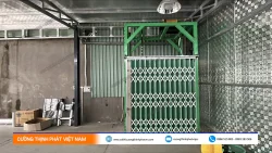 Dự án lắp thang máy tải hàng cho công ty Vĩnh Thắng tại Thuận An, Bình Dương