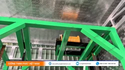 Dự án lắp thang máy tải hàng cho công ty Vĩnh Thắng tại Thuận An, Bình Dương