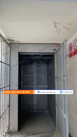 Dự án tời nâng hàng 200 kg 3 điểm dừng tại Gò Vấp