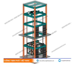 Dự án thang máy tải hàng 4 tấn 2 điểm dừng tại KCN Việt Hương, Bình Dương