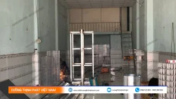 Dự án lắp đặt thang nâng hàng 200kg tại Thuận An, Bình Dương