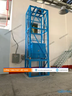 Dự án thang máy tải hàng 500kg tại Dht Foods Packaging – Bình Dương