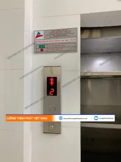 Dự án lắp đặt thang máy thực phẩm 200 kg tại khu nhà ăn quân đội Tân Bình