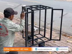 Dự án lắp đặt thang máy thực phẩm điều khiển từ xa tại quận 1