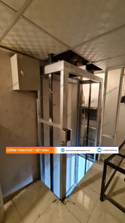 Dự án tời nâng hàng 200 kg 2 điểm dừng tại Bình Chánh