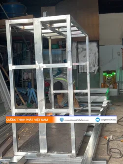 Dự án lắp đặt hệ thống thang máy tải hàng cho nhà máy Sakos Tiền Giang