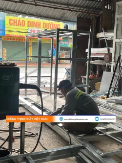 Dự án lắp đặt hệ thống thang máy tải hàng cho nhà máy Sakos Tiền Giang