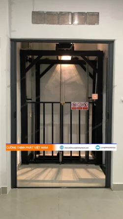 Lắp đặt thang máy tải thực phẩm tại Quán Bún Bò Cay Cậu Ba Bạc Liêu, Gò Vấp