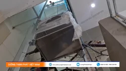 Dự án thang máy tải thực phẩm 100 kg, 4 điểm dừng tại Phú Mỹ Hưng, Quận 7