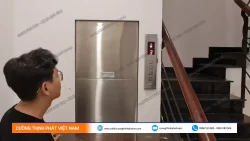 Dự án thang máy tải thực phẩm 100 kg, 4 điểm dừng tại Phú Mỹ Hưng, Quận 7