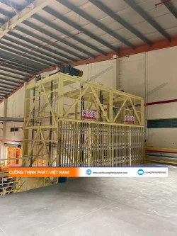 Dự án thang nâng hàng đôi 2000 kg tại KCN Đồng An II, Bình Dương