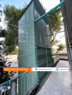 Dự án lắp đặt thang máy tải hàng ngoài trời tại Thủ Đức