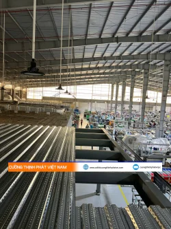 Thiết kế thi công thang tải hàng 1 tấn - Cty Đồng Ngô - tại nhà máy Innotex - Vĩnh Long