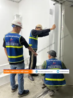 Lắp đặt pa lăng cầu trục 2 tấn – Công ty TNHH Accredo Asia – KCN VSIP-II Bình Dương
