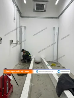 Lắp đặt pa lăng cầu trục 2 tấn – Công ty TNHH Accredo Asia – KCN VSIP-II Bình Dương