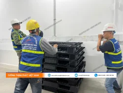 Lắp đặt pa lăng cầu trục 2 tấn – Công ty TNHH Accredo Asia – KCN VSIP-II Bình Dương