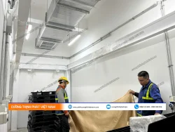 Lắp đặt pa lăng cầu trục 2 tấn – Công ty TNHH Accredo Asia – KCN VSIP-II Bình Dương