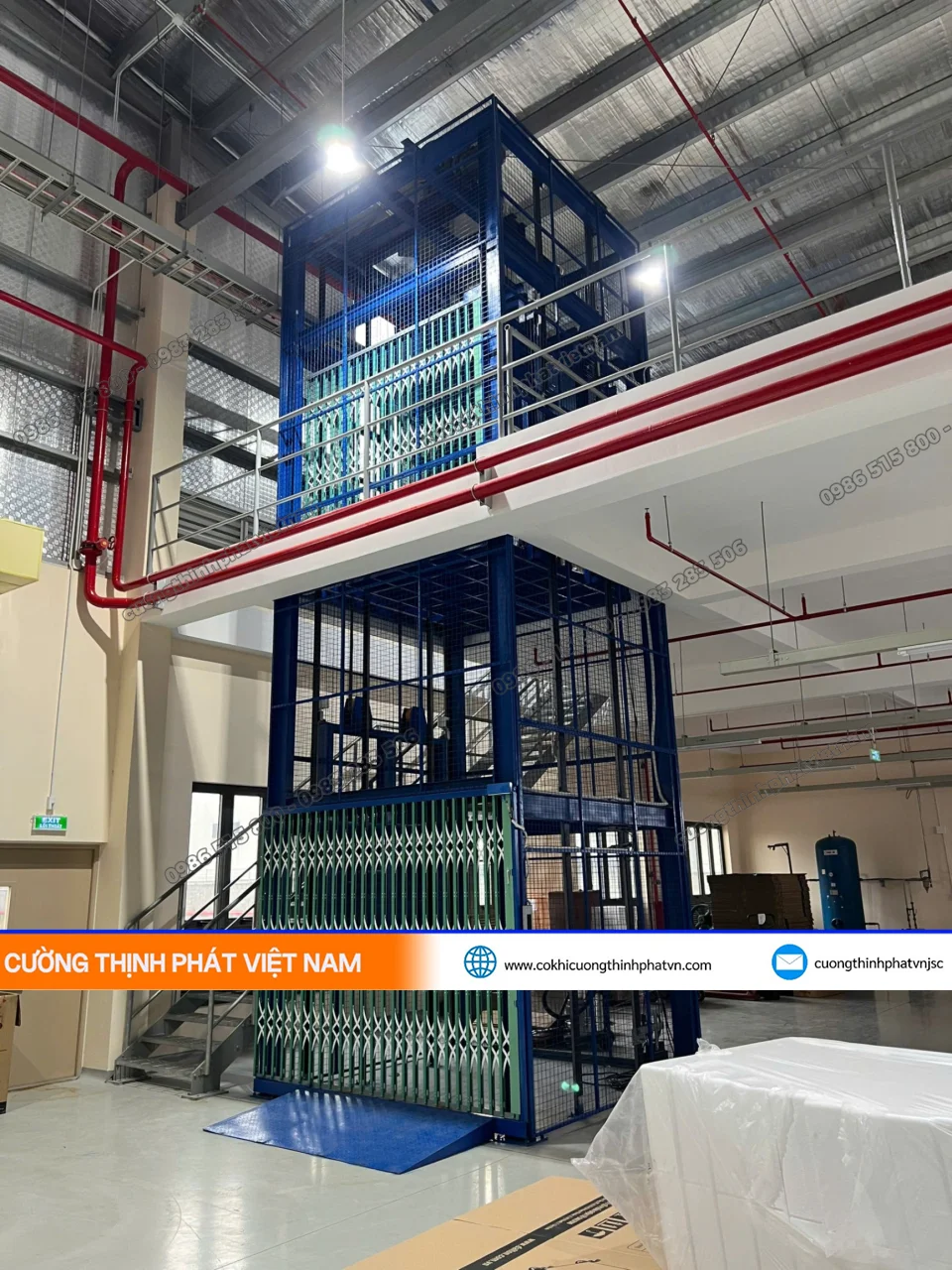 Thi Công Thang Máy Tải Hàng Phường Lái Thiêu TP.HCM