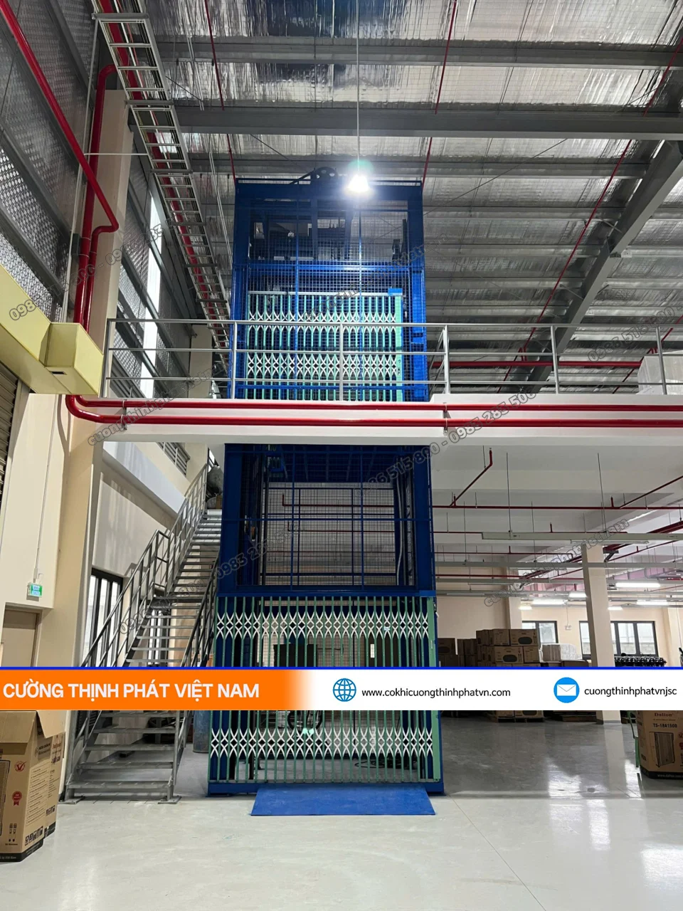 Thi Công Thang Máy Tải Hàng, Thang Thực Phẩm Phường Dĩ An TP.HCM