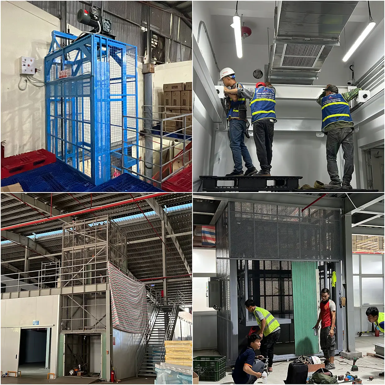 Kỹ sư Cường Thịnh Phát sửa chữa thang máy