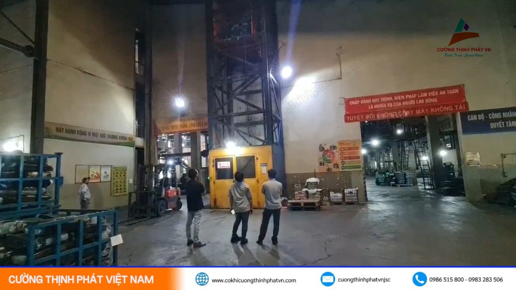 Dịch Vụ Bảo Trì Bảo Dưỡng Thang Máy Công Nghiệp Cho Nhà Xưởng Công Ty